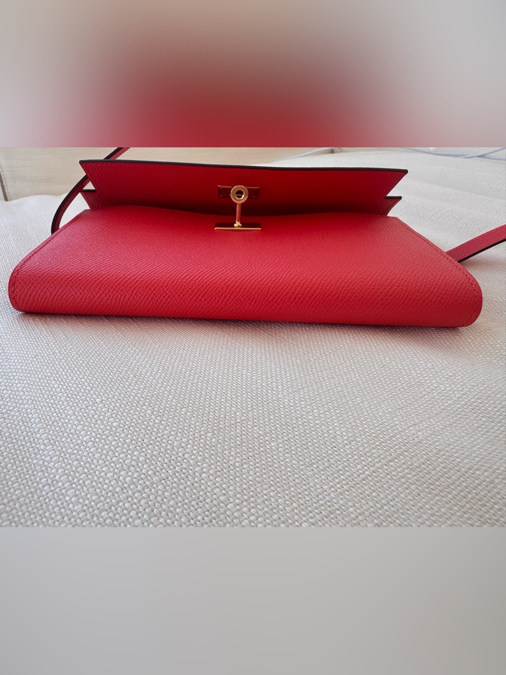 Hermes Kelly epsom longue wallet with seal - Picture 10 of 13